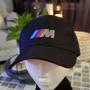 BMW Black Cap with Iconic Logo